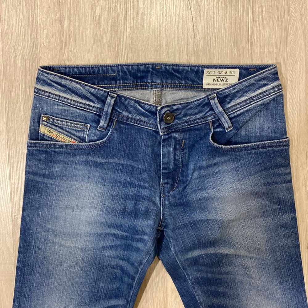 Diesel blue denim pants size W27 in excellent condition